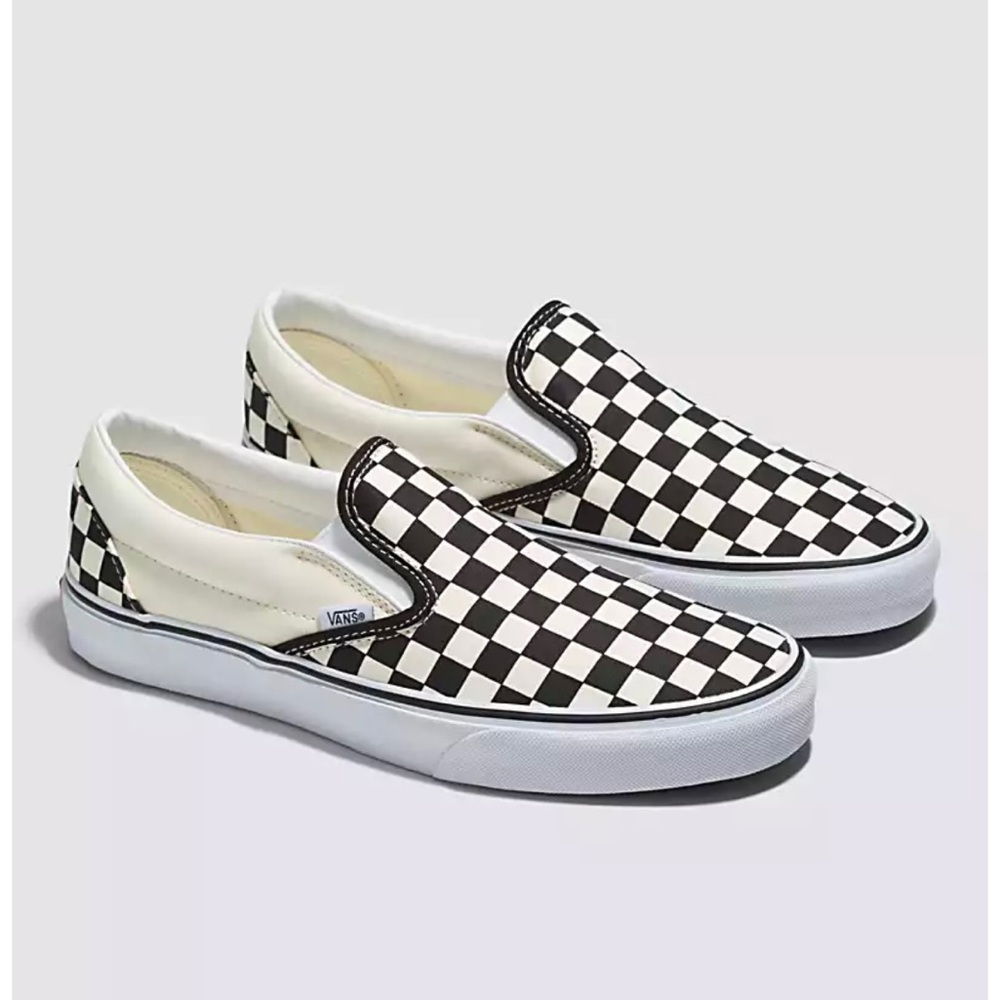 Classic Checkered Vans NWT